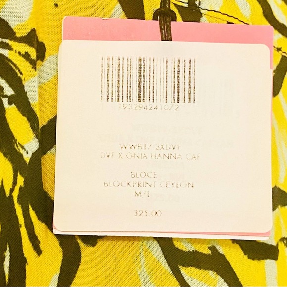 NWT Diane Von Furstenberg X Onia Hanna Cover Up Kaftan - Picture 4 of 5